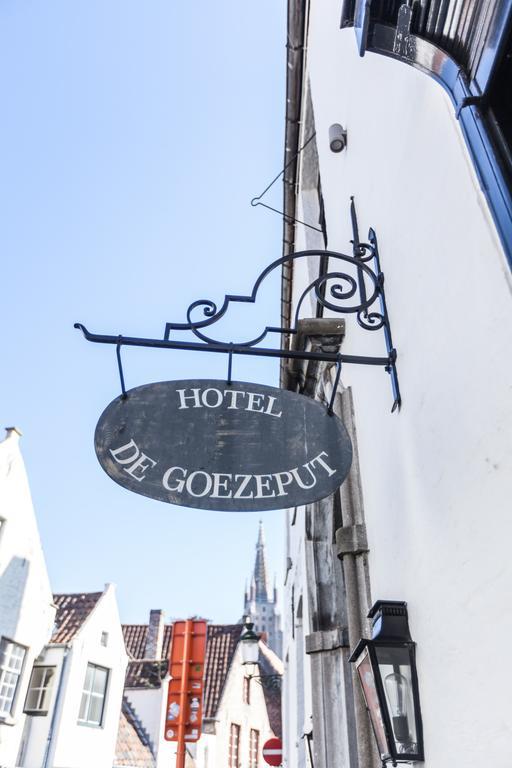 Hotel Goezeput Bruges Esterno foto